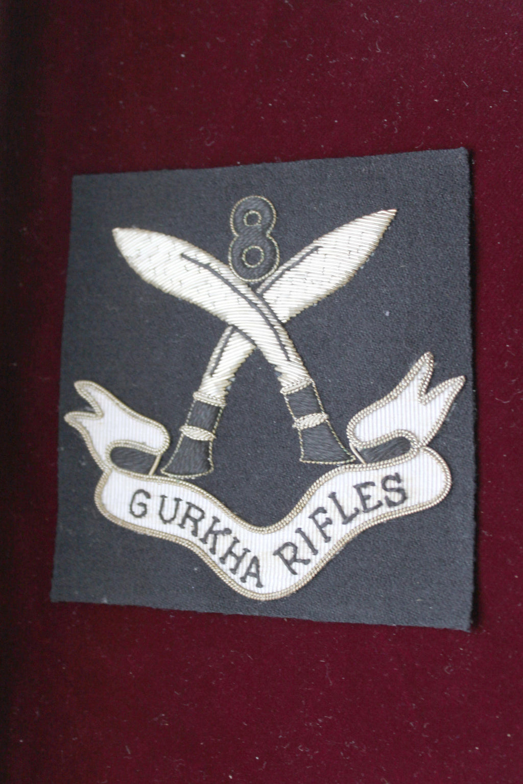 4th POW own Gurkha Rifles Blazer Badge