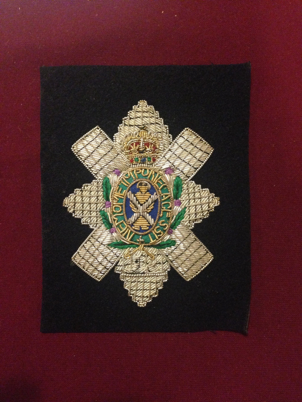 Black Watch Blazer badge