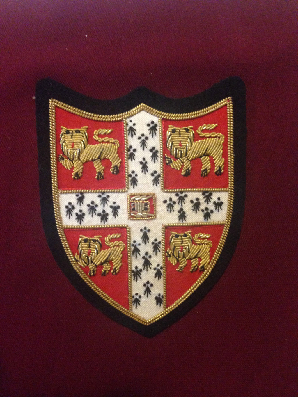 Cambridge University Blazer badge