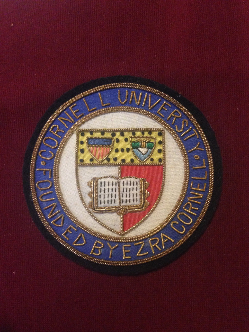 Cornell University Blazer Badge