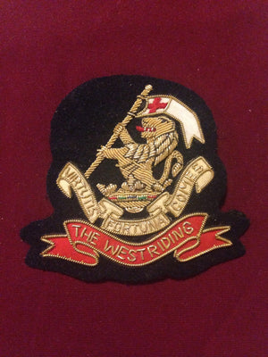 Duke of Wellingtons Own Regiment (West Riding) Blazer badge