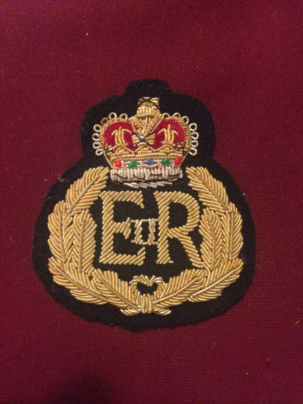 Queen's Bays Second Dragoons Blazer Badge