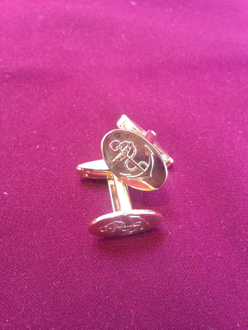 Naval Anchor Cufflinks