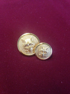 Fox Heads Buttons