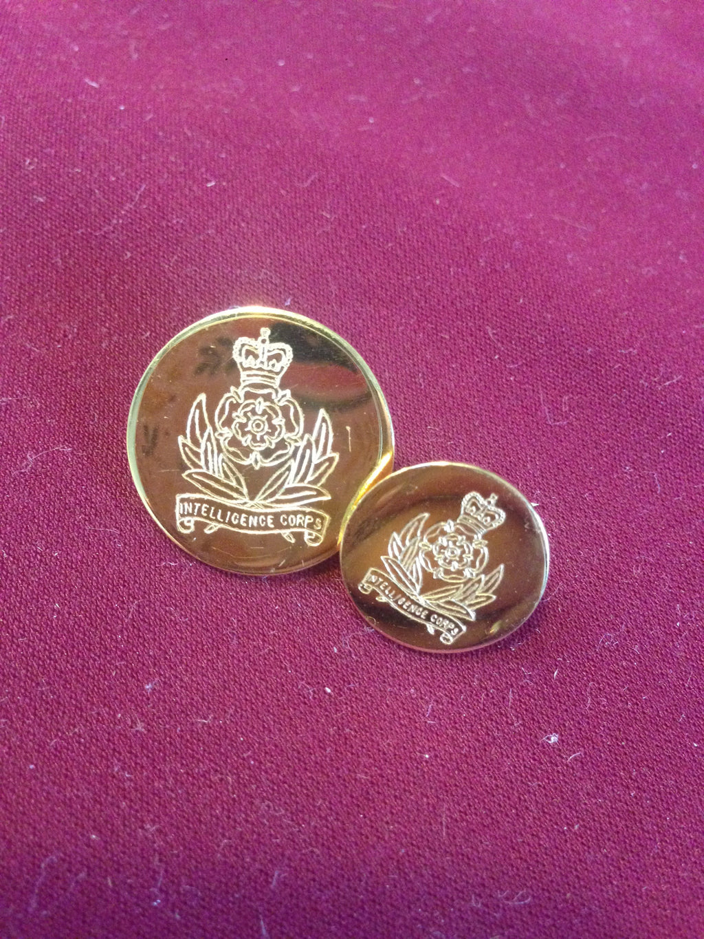 Intelligence Corps Buttons