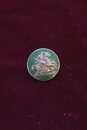 St. George and the Dragon Green Buttons