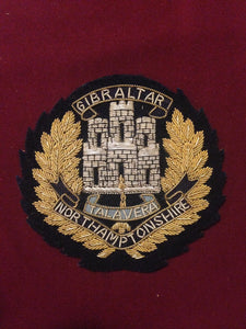 Northamptonshire Regiment Blazer badge (Vintage)