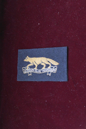 Queens Own Yeomanry Cap Badge