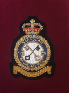 RAF 16th Squadron Blazer Badge