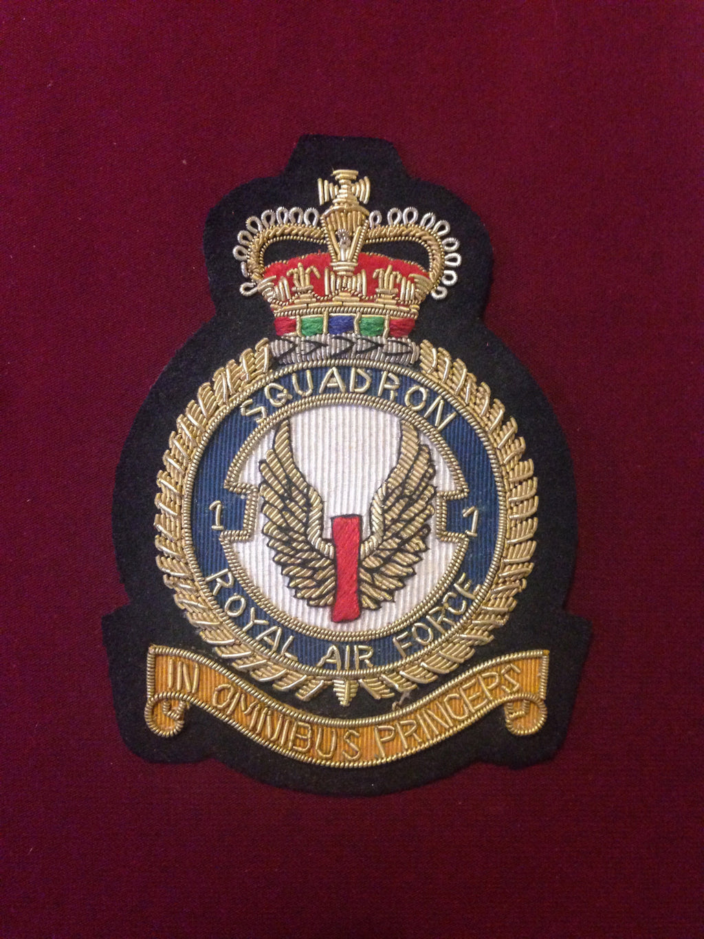 RAF 1st Squadron Blazer Badge