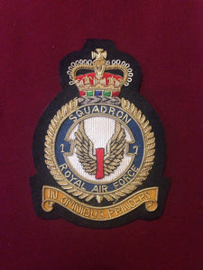 RAF 1st Squadron Blazer Badge