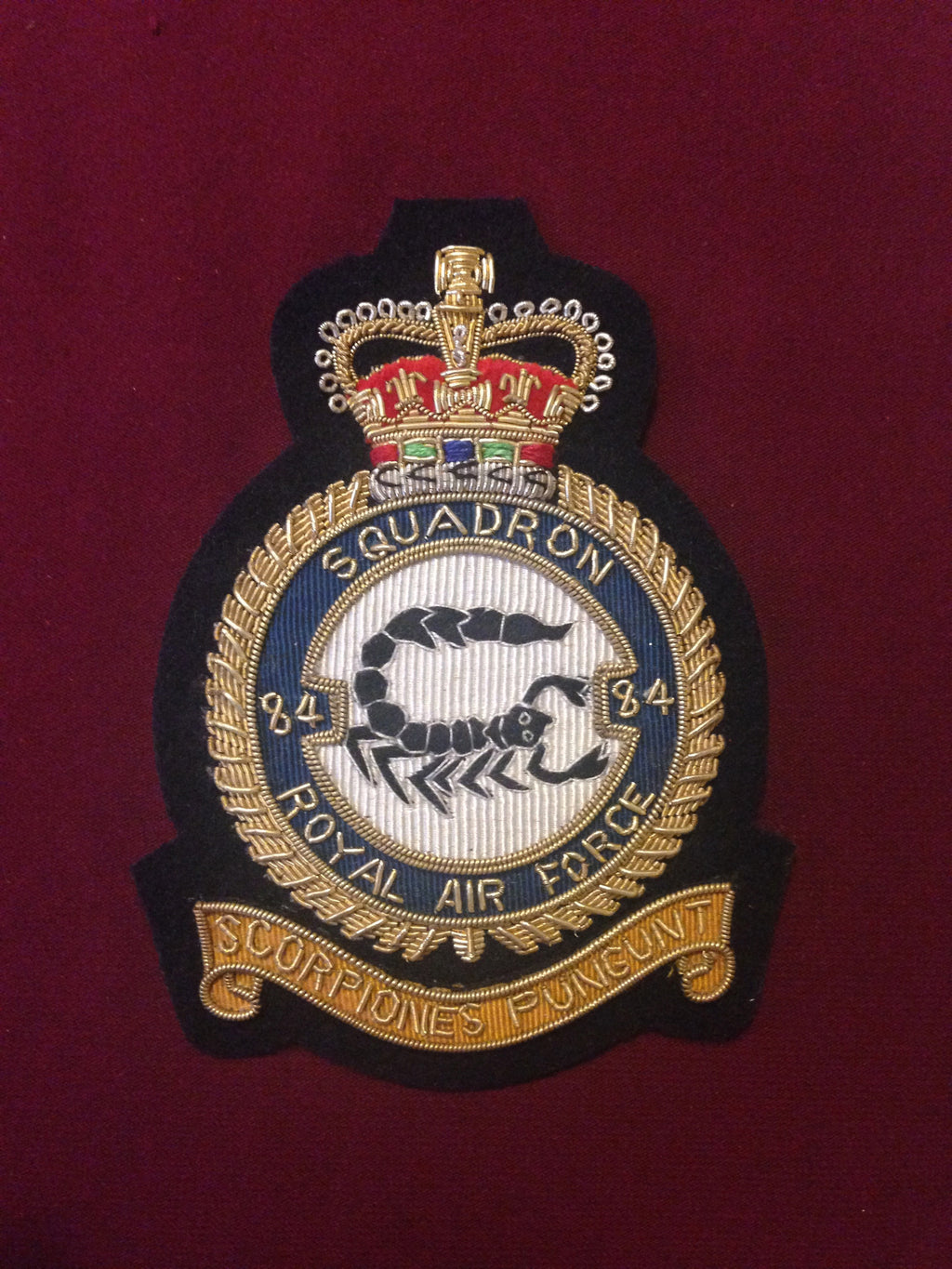 RAF 84th Squadron Blazer badge