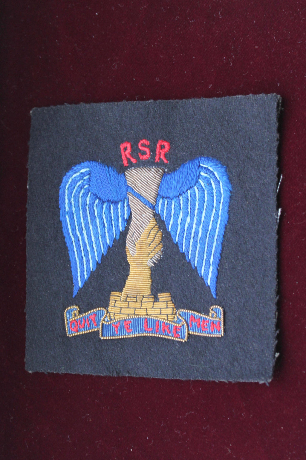 Raiding Support Regiment Blazer Badge