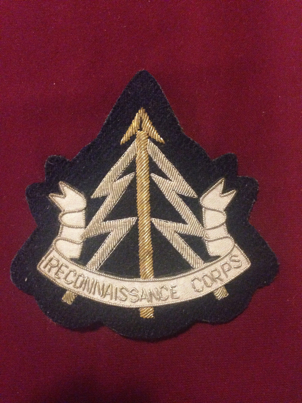 Reconnaissance Corps Blazer Badge