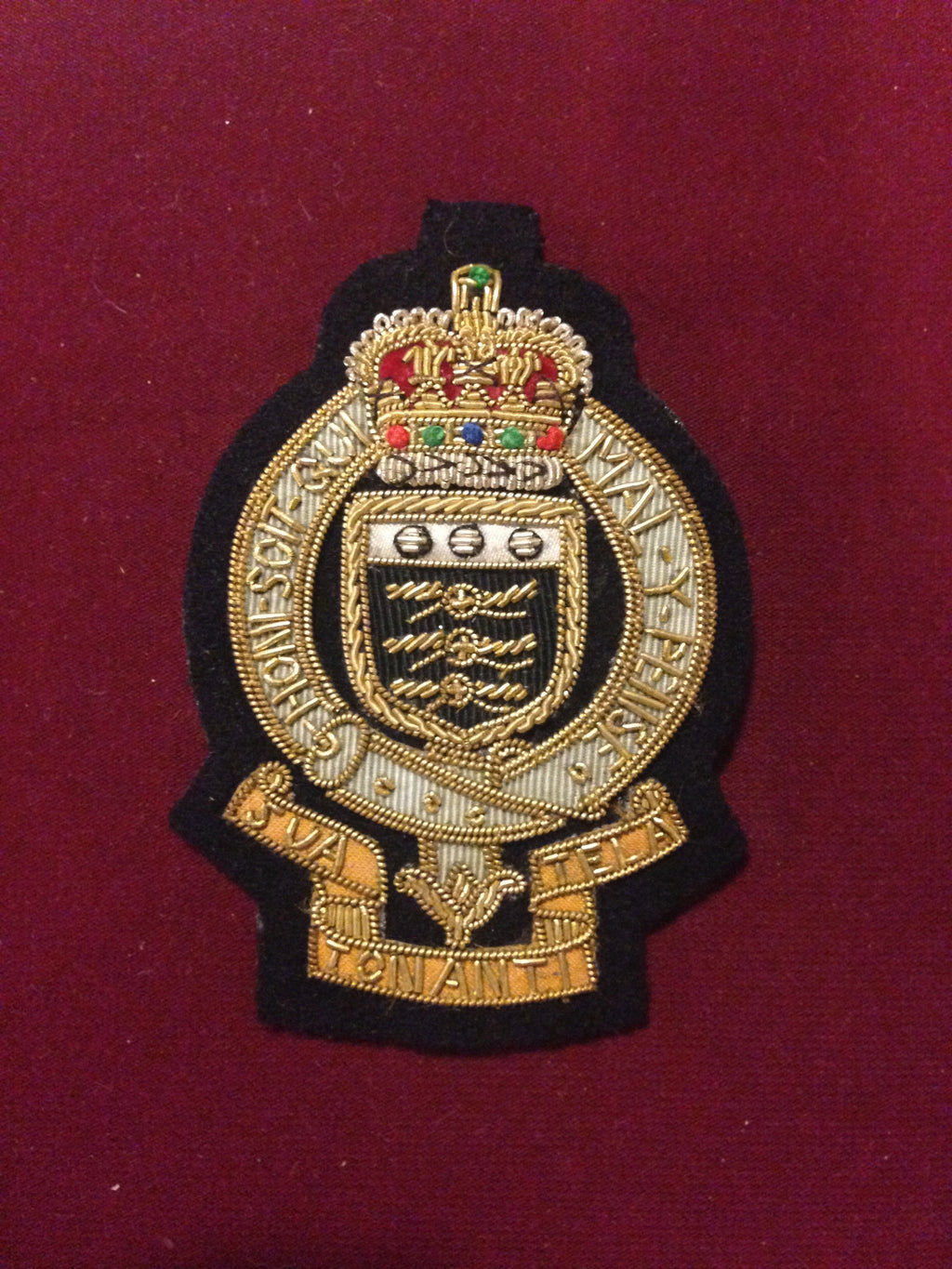 Royal Army Ordinance Corps Blazer badge (small)