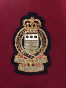 Royal Army Ordinance Corps Blazer badge