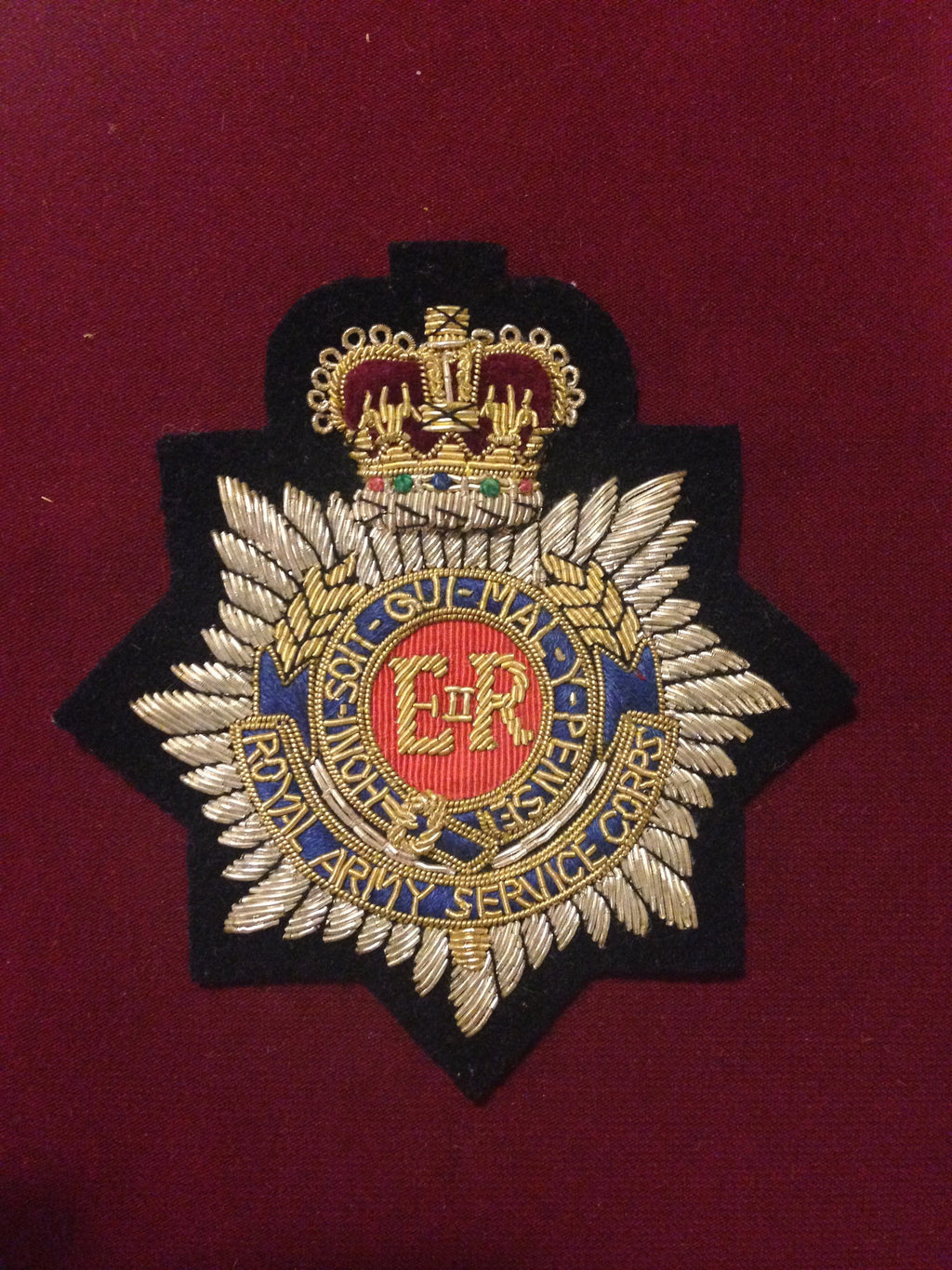 Royal Army Service Corps Blazer Badge