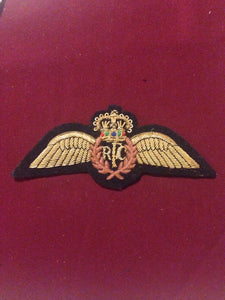 Royal Flying Corps Blazer Badge (brown)