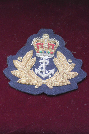 Royal Navy Warrant Officer Blazer Badge
