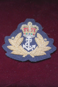 Royal Navy Warrant Officer Blazer Badge