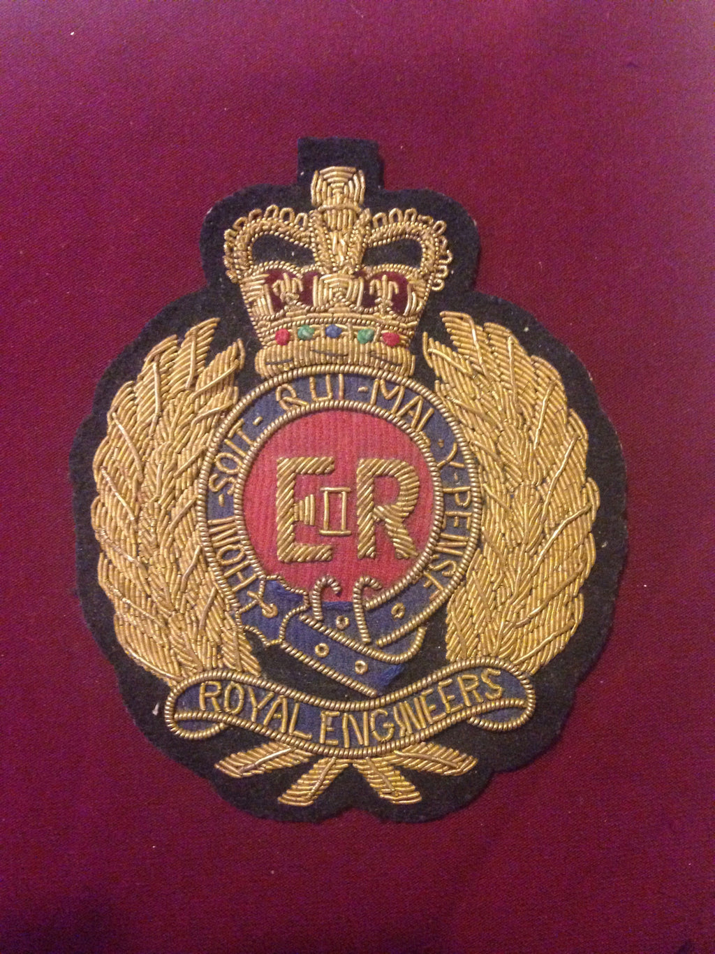 Royal Engineers Blazer Badge (Vintage)