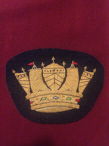 Royal Naval Crown Blazer Badge