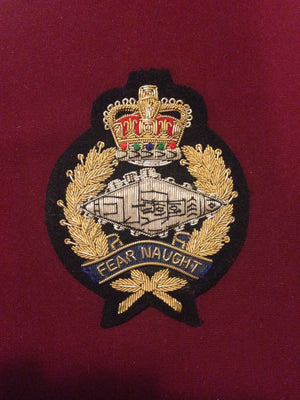 Royal Tank Regiment Blazer badge