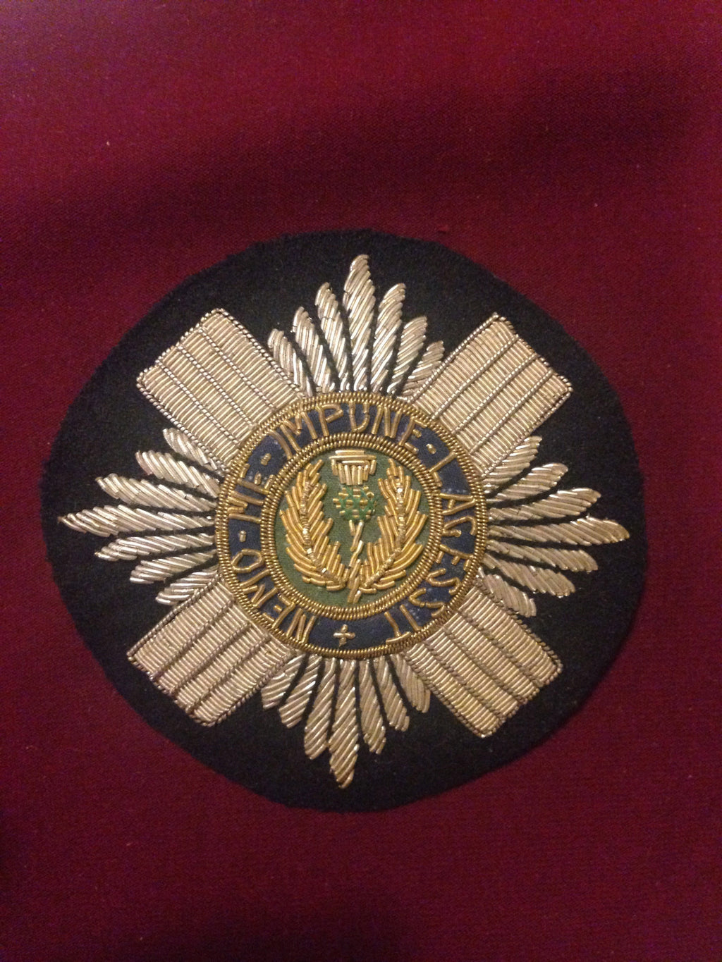 Scots Guards Blazer Badge (round)