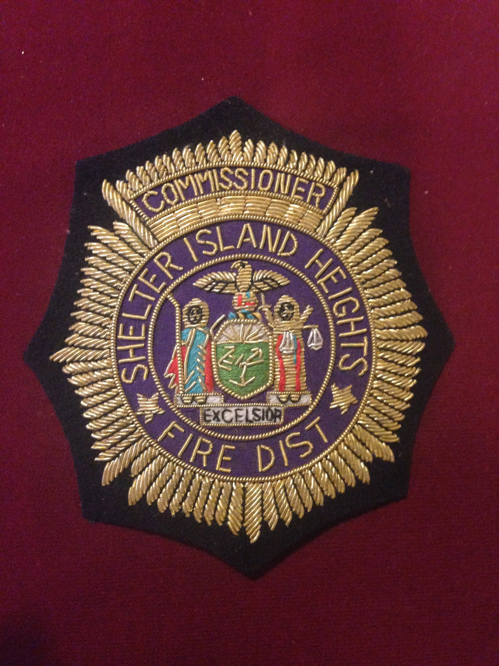 Shelter Island Heights Fire District Blazer Badge