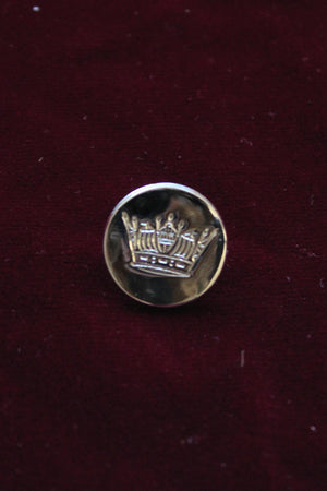 Silver Crown Buttons