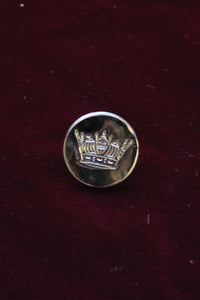 Silver Crown Buttons