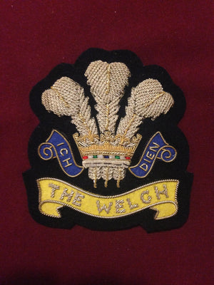 The Welch Regiment Blazer badge