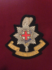 The Royal Sussex Regiment Blazer Badge