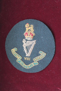 8th Kings Royal Irish Hussars Blazer Badge