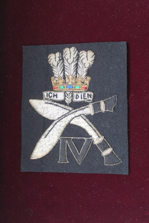 POW's Civil Service Rifles Blazer Badge