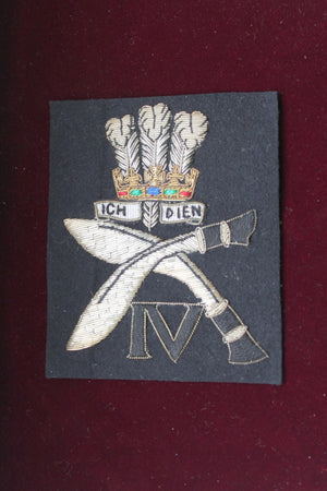 POW's Civil Service Rifles Blazer Badge