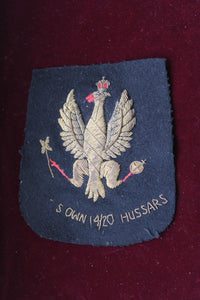 King's Own 14/20 Hussars Blazer Badge (Damaged)